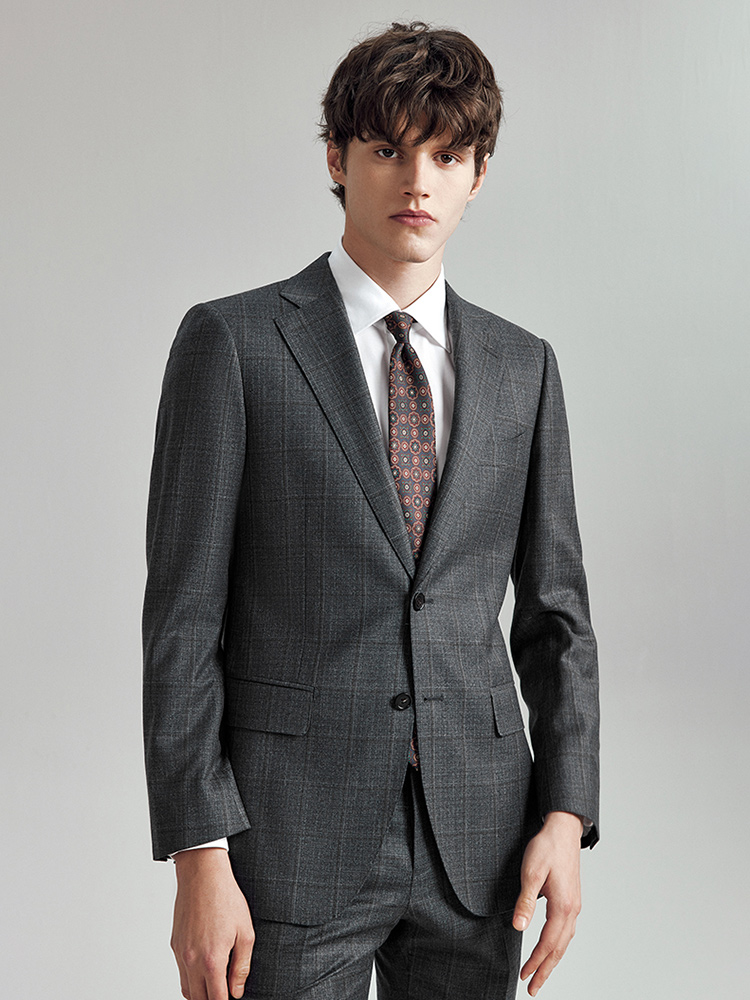 Men Formal Wear Summer - 100 % Wollanzüge für Herren, schmale