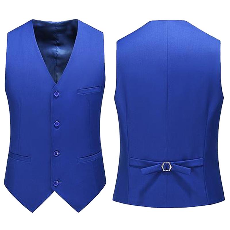 Men Formal Wear Vest - 19 farben Männer Weste Einfarbig Mode