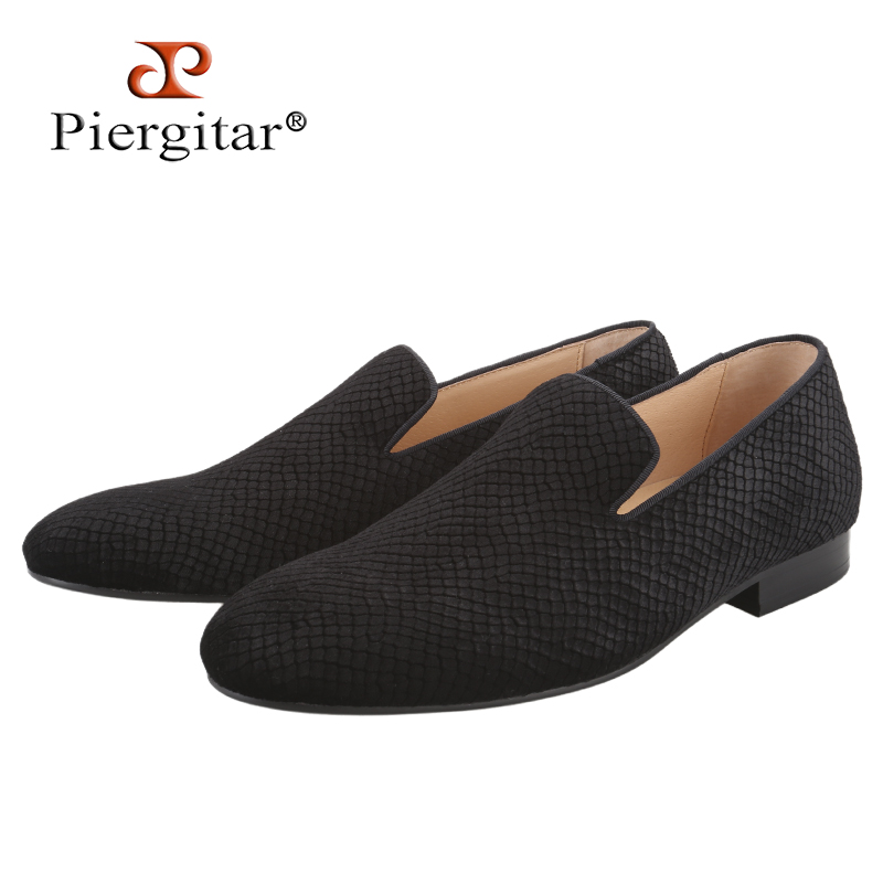 Men'S Formal Wear - Piergitar Mehrfarbige Herren-Loafer aus Samt mit