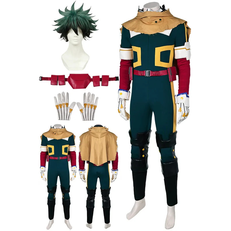 Men Formal Wear Vest - Fantasia S7 Midoriya Izuku Cosplay Umhang