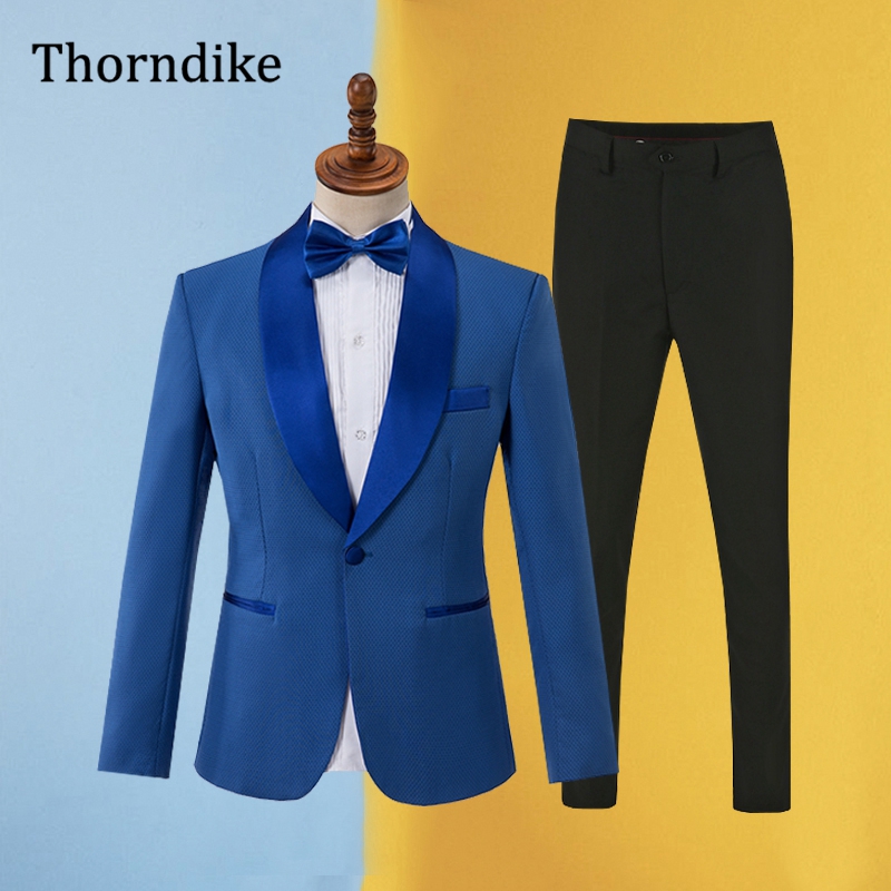 Men'S Formal Wear For Office - Gwenhwyfar Blauer Anzug für Herren, 2025,