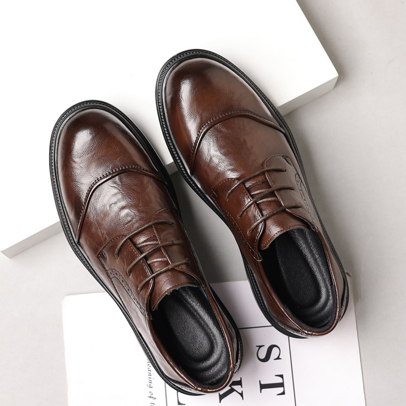 Herren-Lederschuhe für Freizei – Men Formal Wear Dress Bewertung und Preis