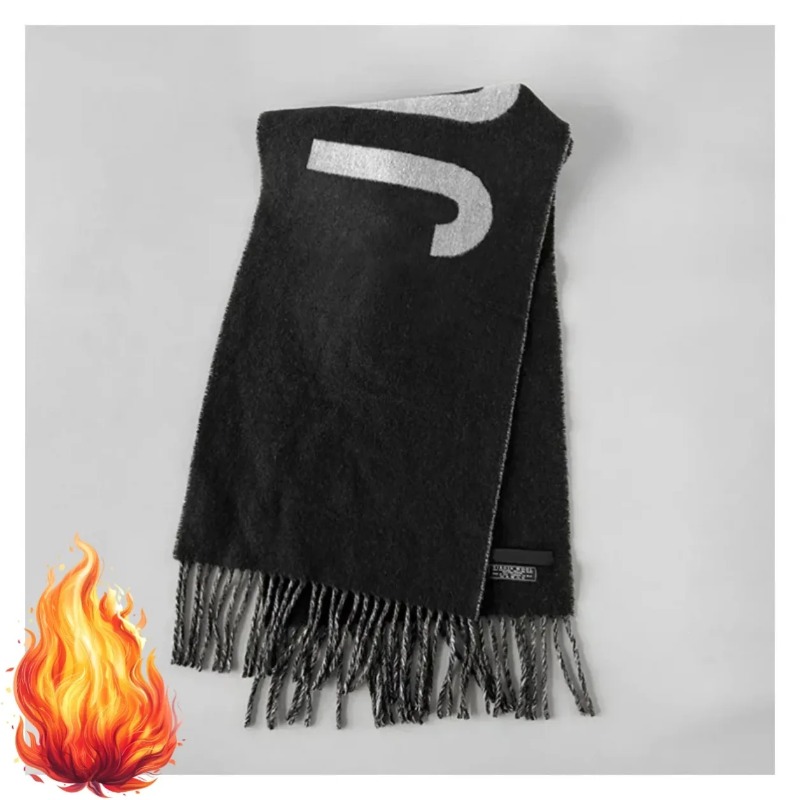 100% Wollschal für Damen, Luxu – Monogrammed Handkerchief Bewertung und Preis