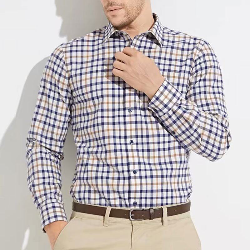 Herren Langarmhemd aus reiner  – Men Formal Wear Summer Bewertung und Preis