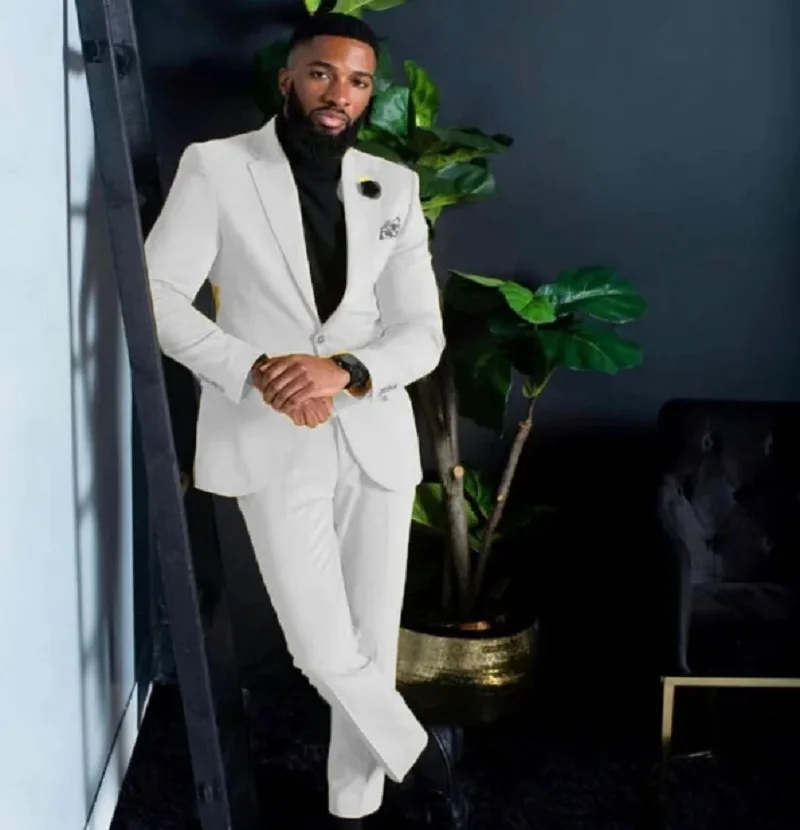 Gelbe Herrenanzüge Slim Fit Ei – Formal Wear For Men Yellow Bewertung und Preis