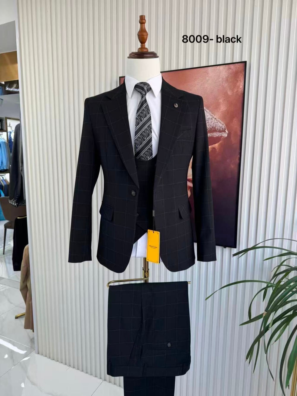 Herren Karierter Smoking 3-tei – Men'S Formal Wear For Office Bewertung und Preis