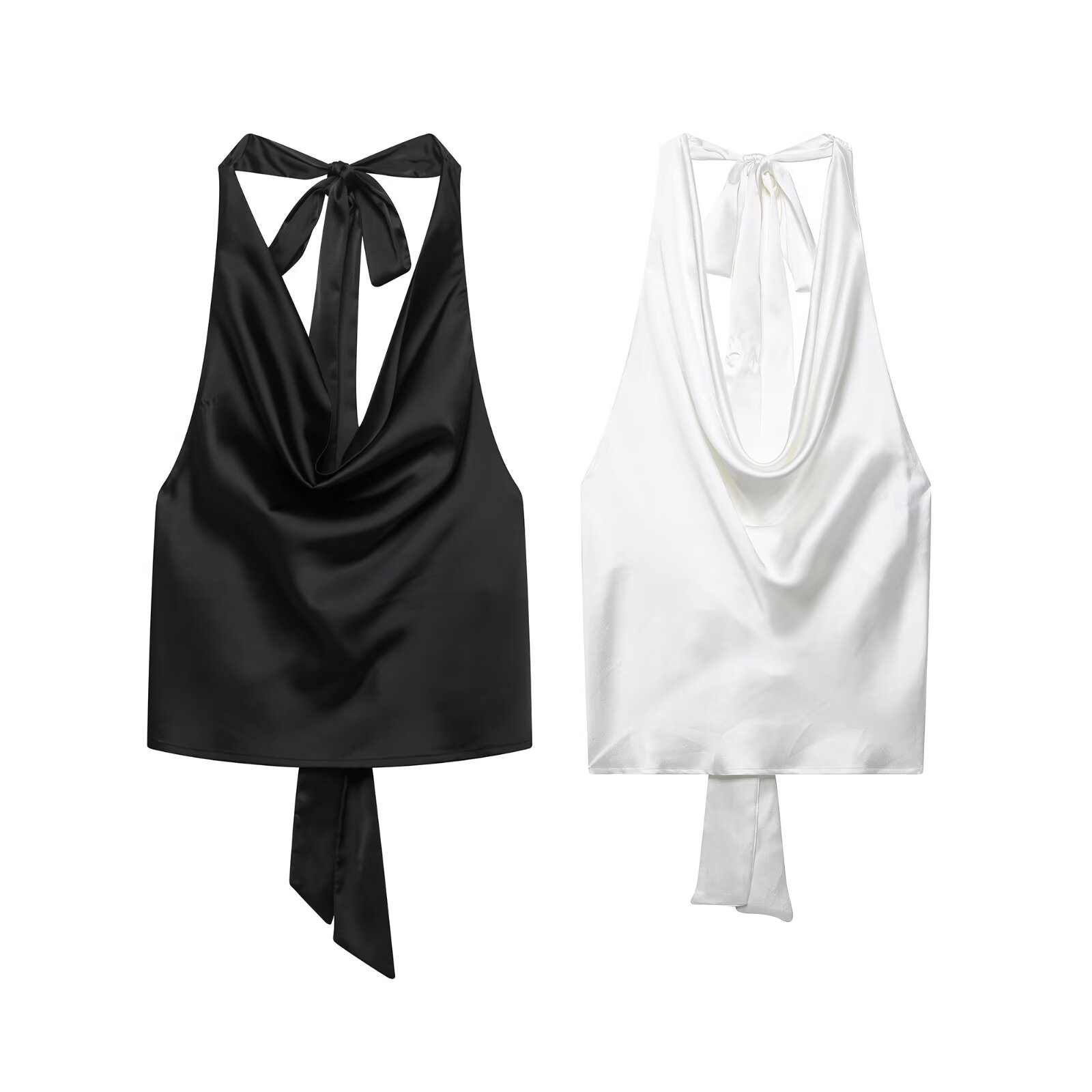 Zevity 2025 Frauen Sexy Ärmell – Satin Bow Tie Bewertung und Preis