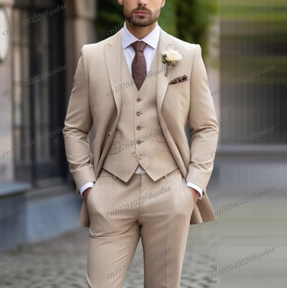 Brauner Herrenanzug für formel – Formal Wear Jersey For Men Bewertung und Preis