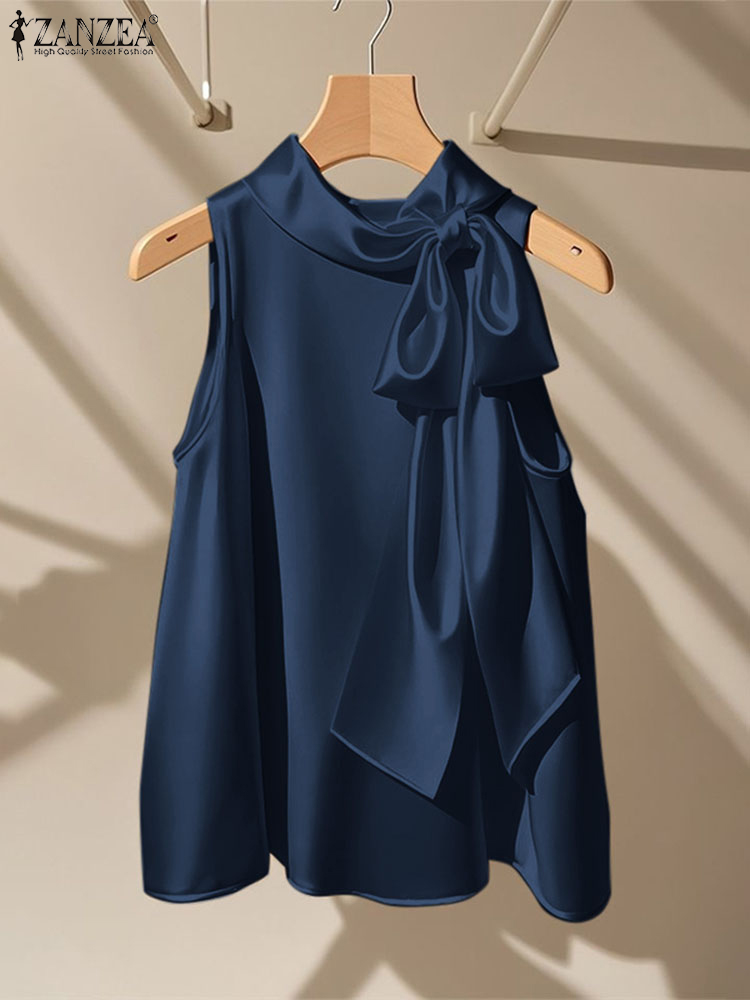 ZANZEA Elegante Blusen Fliege  – Satin Bow Tie Bewertung und Preis
