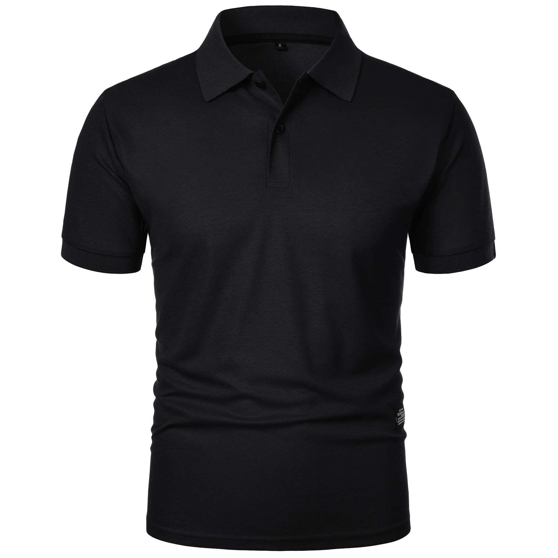 Herren Freizeit-Poloshirt Schw – Men Formal Party Wear Shirt Bewertung und Preis