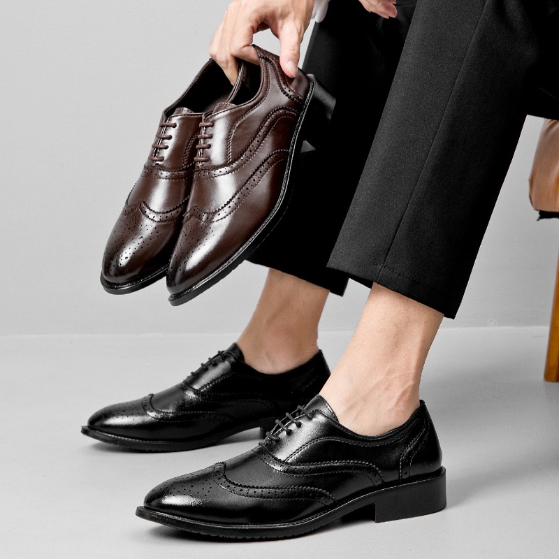 Formelle Lederschuhe Klassisch – Men Formal Wear Summer Bewertung und Preis