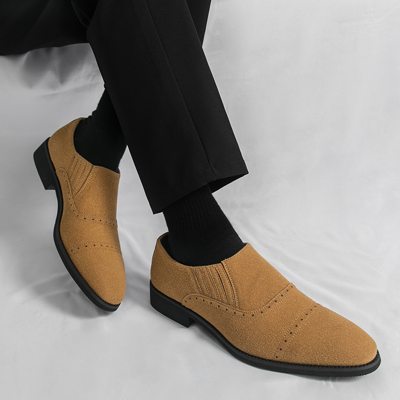 Retro Herren-Loafer Schwarz Ge – Formal Wear For Men Yellow Bewertung und Preis