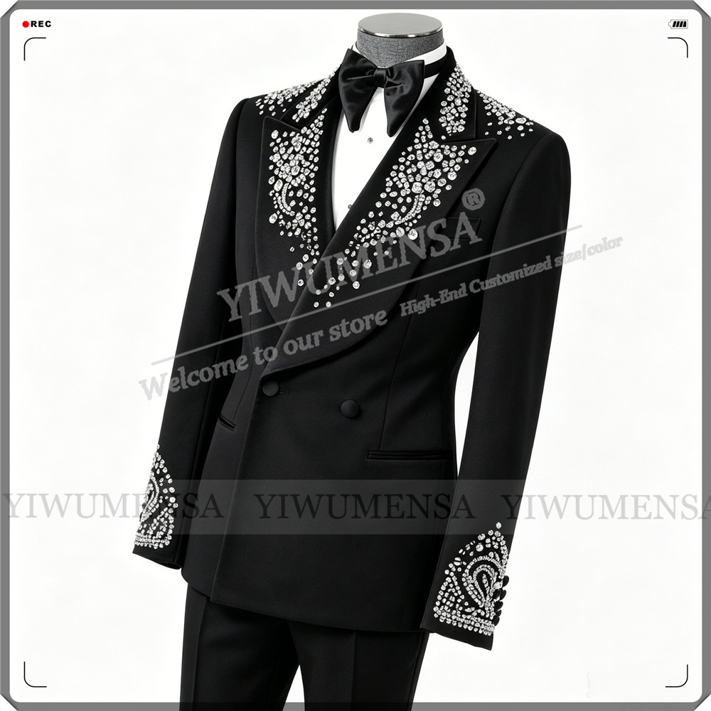 Luxuriöser Hochzeitsanzug für  – Formal Wear Jersey For Men Bewertung und Preis