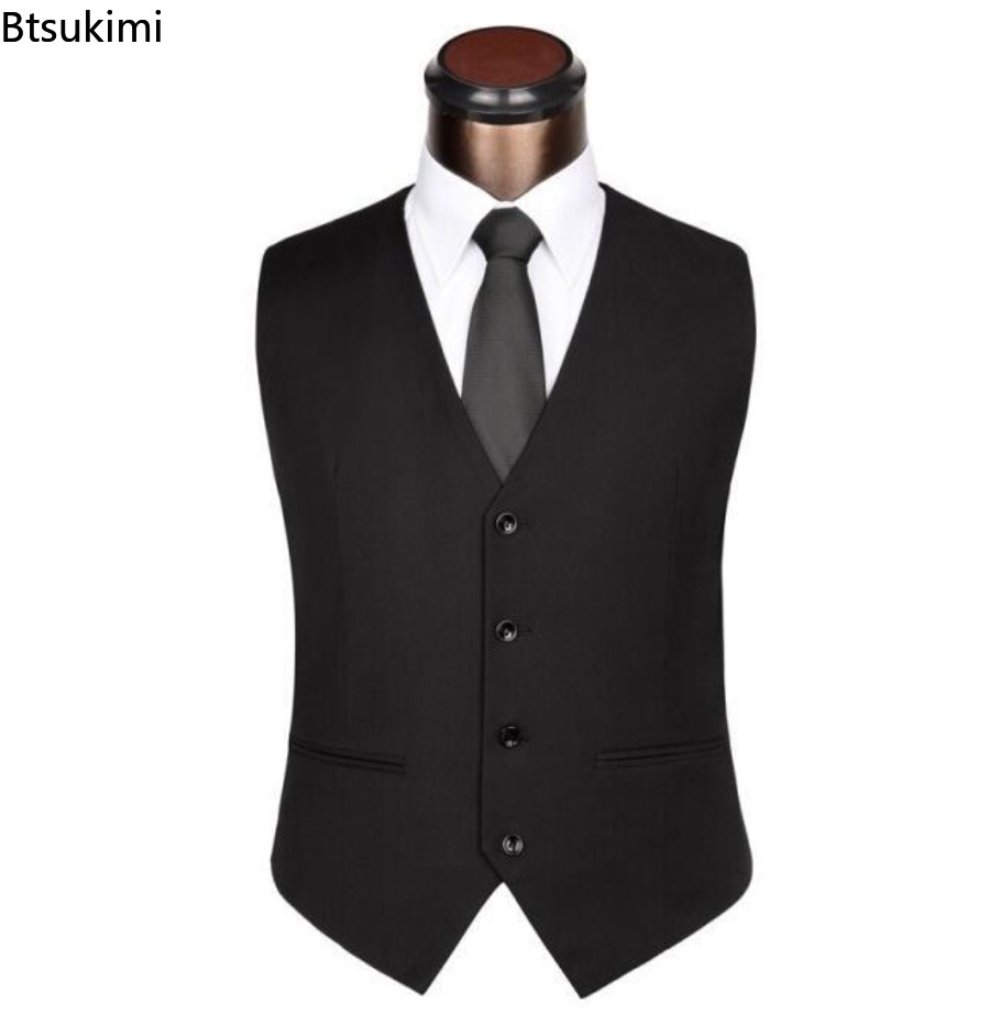 S-6XL Plus Größe männer Korean – Men Formal Wear Vest Bewertung und Preis
