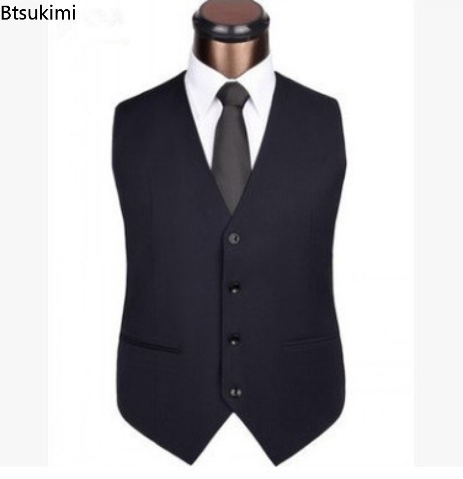 S-6XL Plus Größe männer Korean – Men Formal Wear Vest Bewertung und Preis