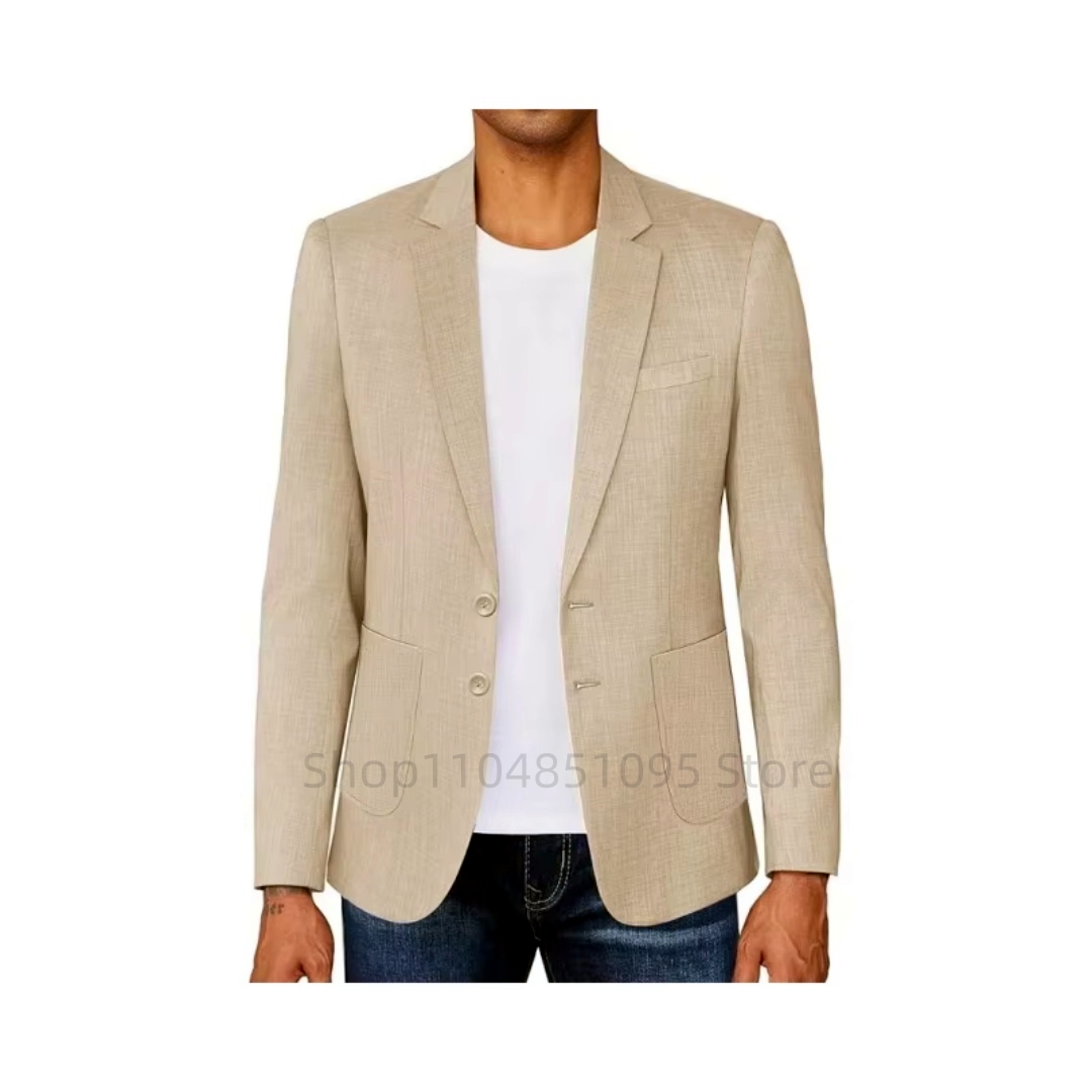 Slim Fit Herren Blazer aus Lei – Men Formal Wear Summer Bewertung und Preis