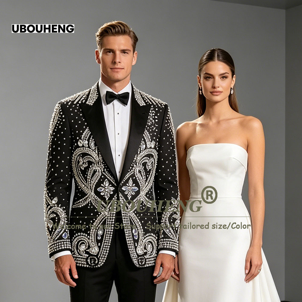 Exquisiter Hochzeitsanzug für  – Men Formal Party Wear Outfit Bewertung und Preis