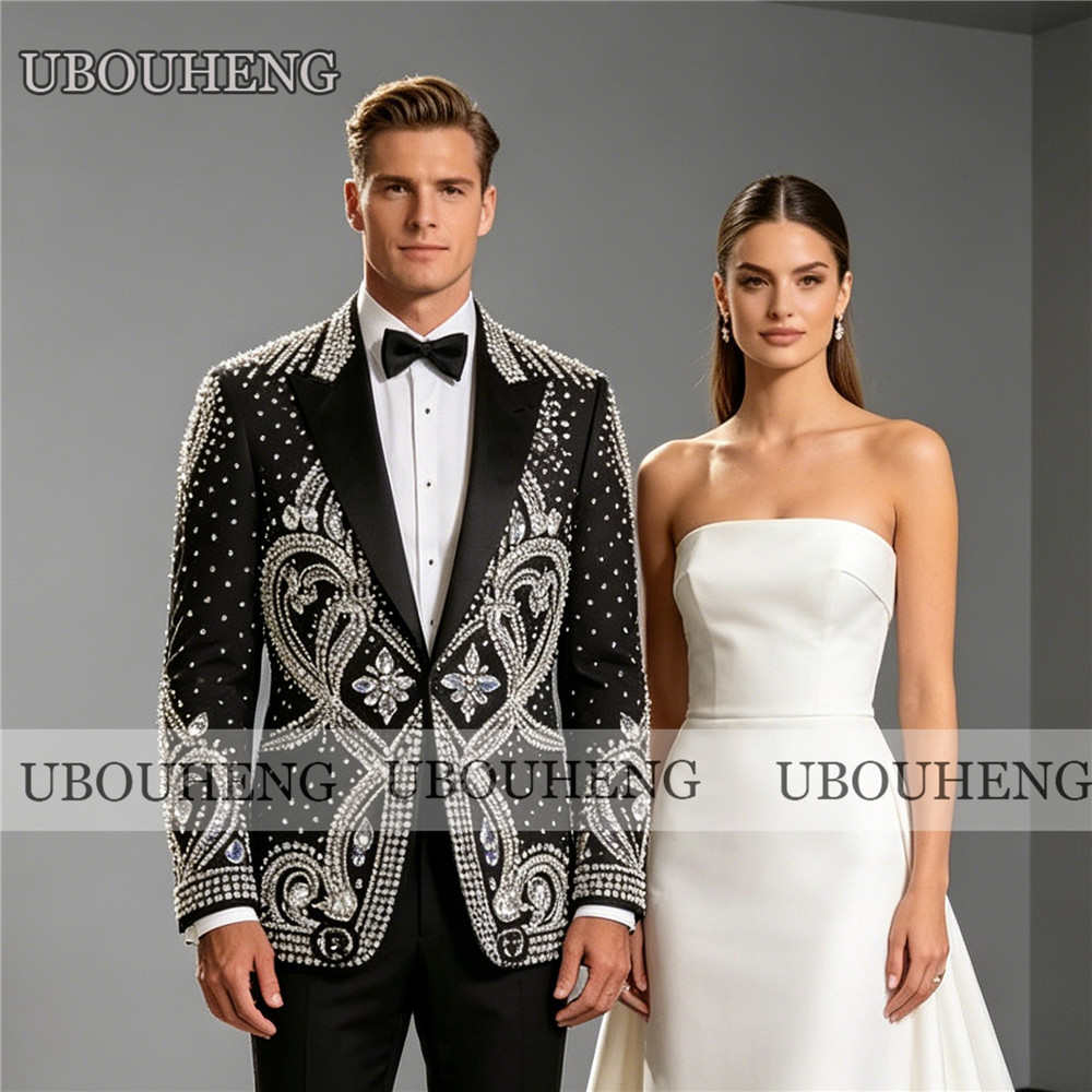 Exquisiter Hochzeitsanzug für  – Men Formal Party Wear Outfit Bewertung und Preis