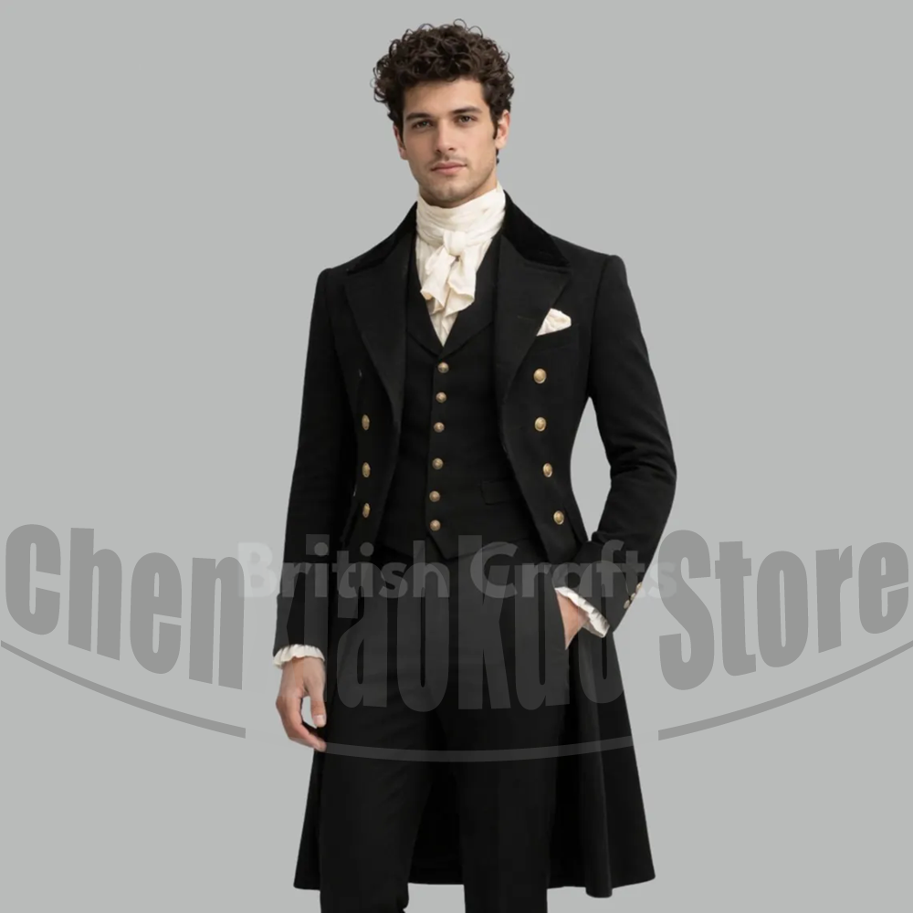 Schwarzer Herren-Viktorianisch – Victorian Men'S Formal Wear Bewertung und Preis