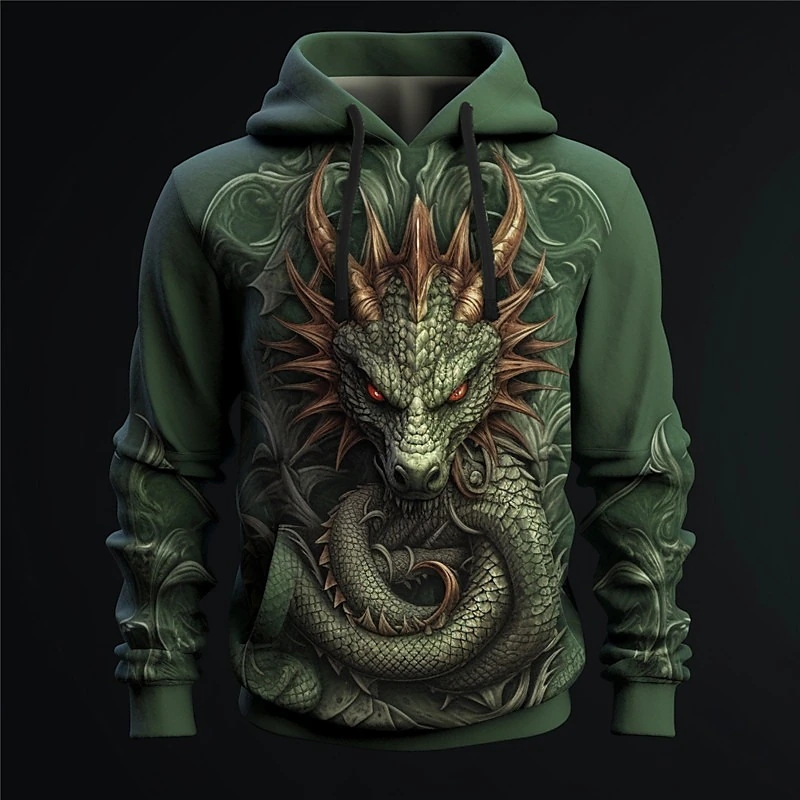 Mode 3d Hoodies für Männer y2k – Y2K Formal Wear Men Bewertung und Preis
