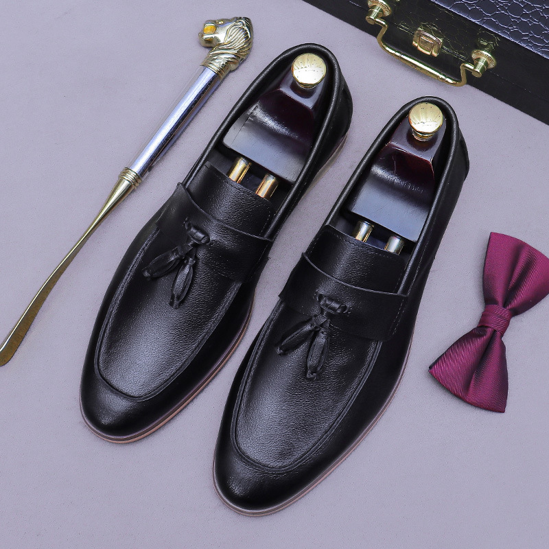 Herren-Loafer aus echtem Leder – Men'S Formal Wear Bewertung und Preis