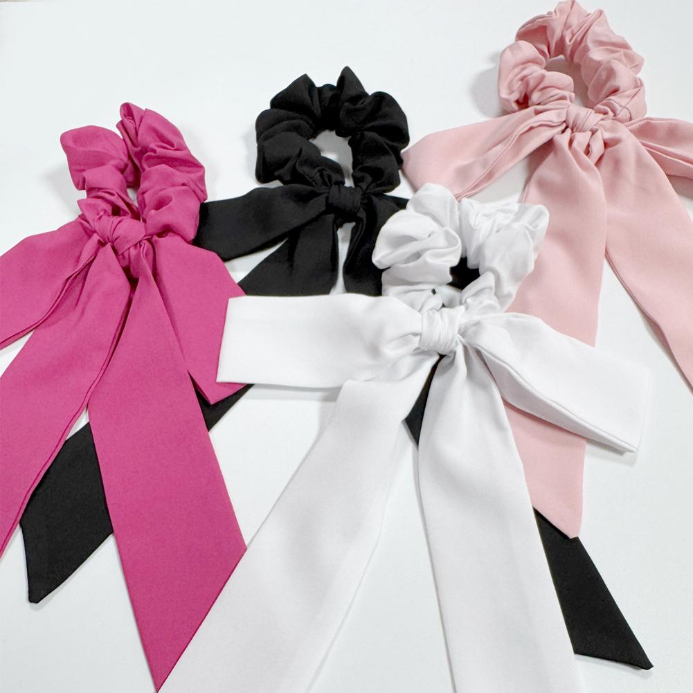 Glatter Satin-Haargummi mit Sc – Satin Bow Tie Bewertung und Preis
